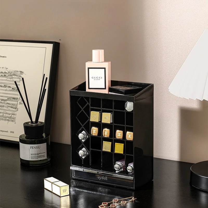 Luxury High End Skincare - Luxe opbergdoos voor lippenstift, gecompartimenteerd, hoogwaardig