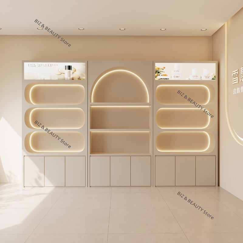 Luxury High End Skincare - Luxe schoonheidssalon displaykast - Luxe huidverzorgings-