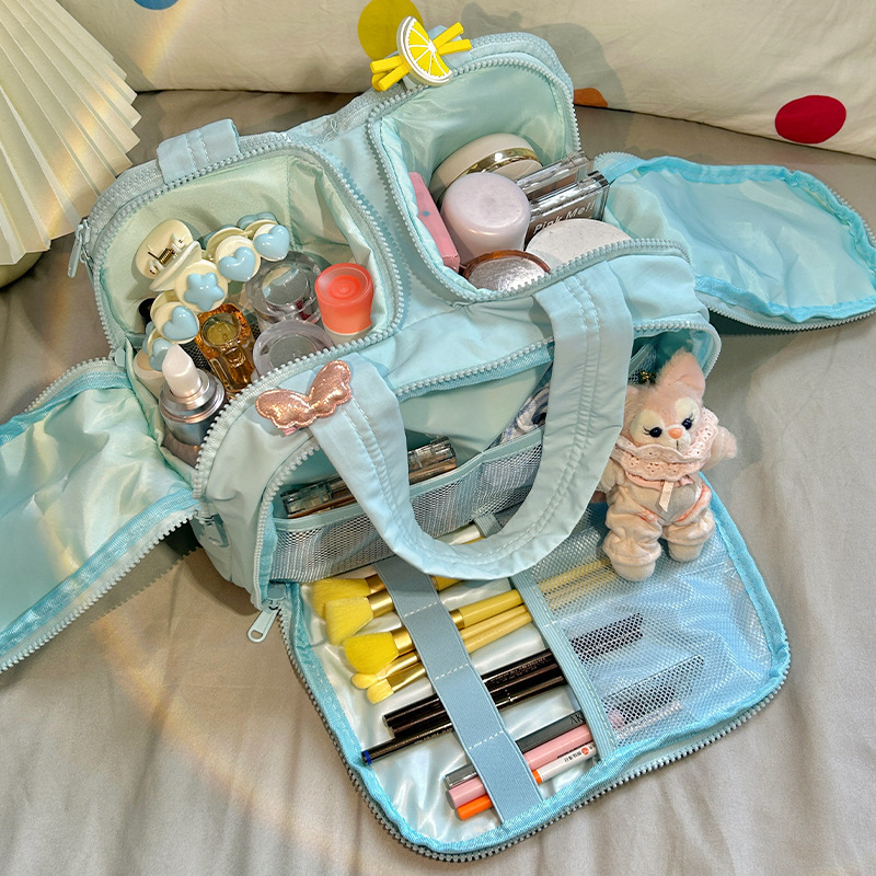 Luxury Skincare Organizer - Nieuwe make-uptas voor dames, draagbare opbergtas,