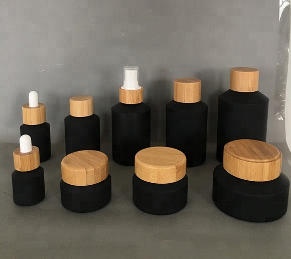 Luxury Skincare Mask - 60 stks 120 ml zwart mat