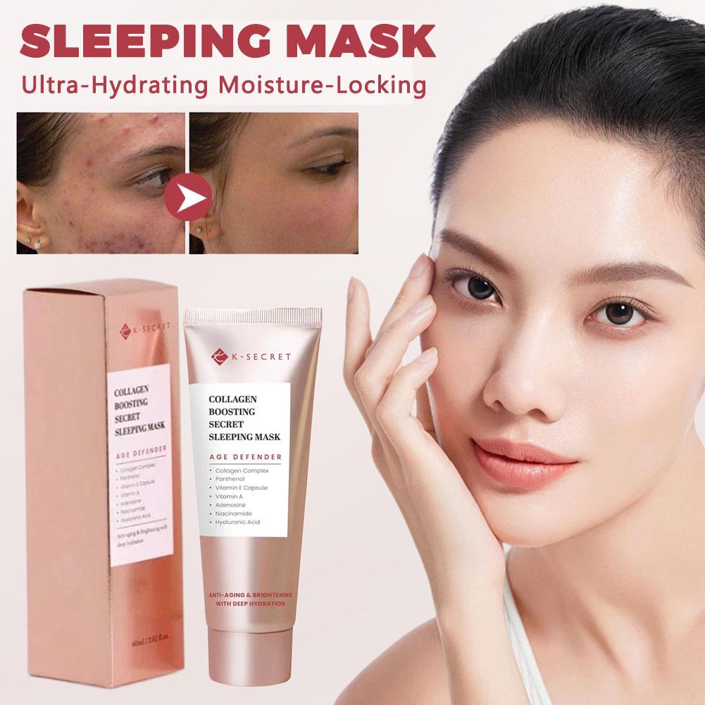 Luxury Skincare Mask - K-SECRET Koreaans high-end collageenslaapmasker - Zacht