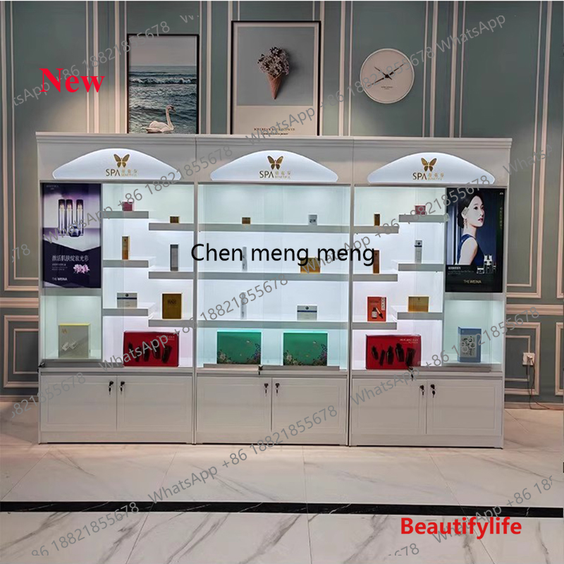 Luxury High End Skincare - A55 Moderne Luxe Huidverzorgingsproducten Displaykast Minimalistische