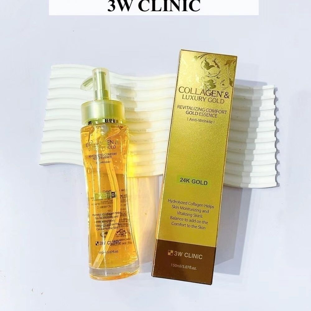 Luxury Skincare In Korea - 3WCLINIC Collageen & Luxe Goud 24K