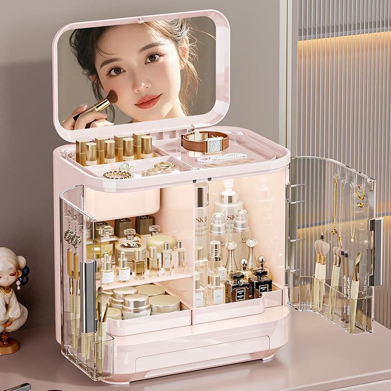 Cosmetica-opbergdoos, spiegel, - Luxury High End Skincare recensie en prijs