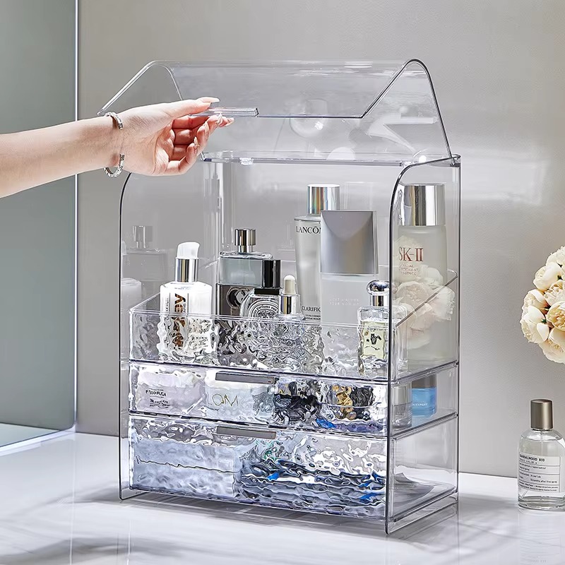 Luxe make-up opbergdoos met wa - Luxury Skincare Mask recensie en prijs