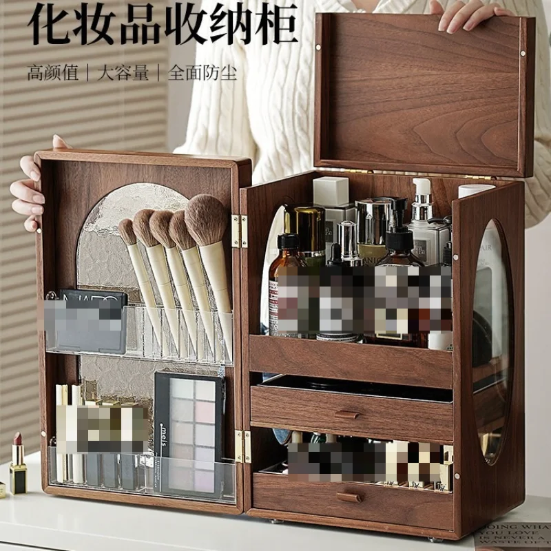 Cosmetica opbergdoos Houten bu - Luxury High End Skincare recensie en prijs