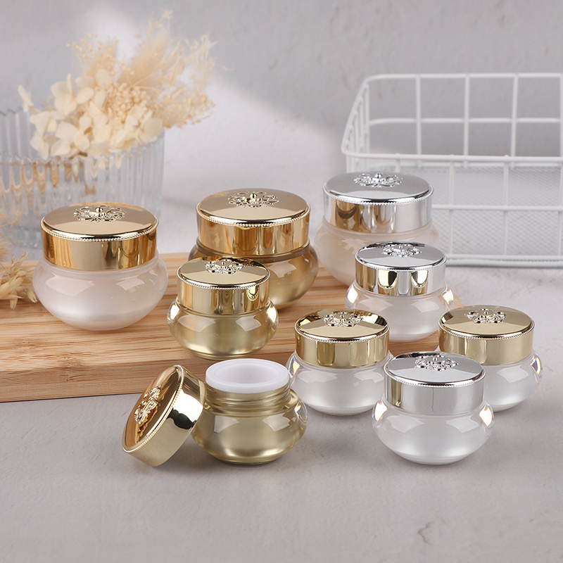 Acryl lege reiscrèmepotten 5/1 - Luxury Skincare Containers recensie en prijs