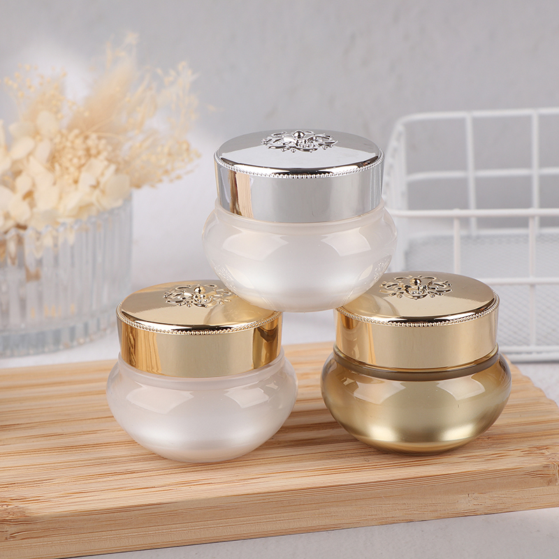 Acryl lege reiscrèmepotten 5/1 - Luxury Skincare Containers recensie en prijs