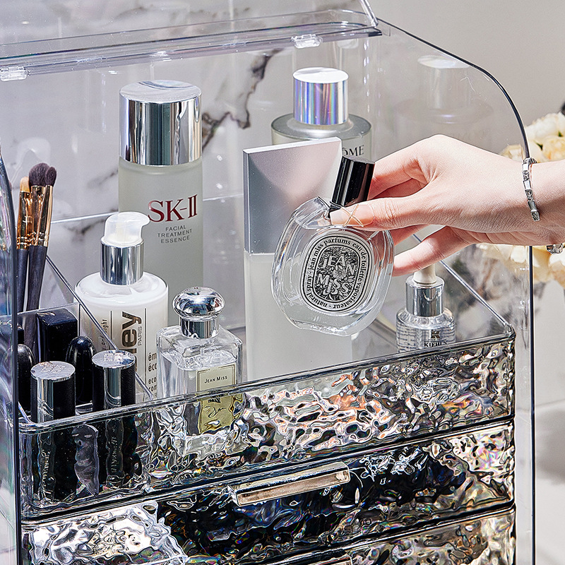 Luxe make-up opbergdoos met wa - Luxury Skincare Mask recensie en prijs