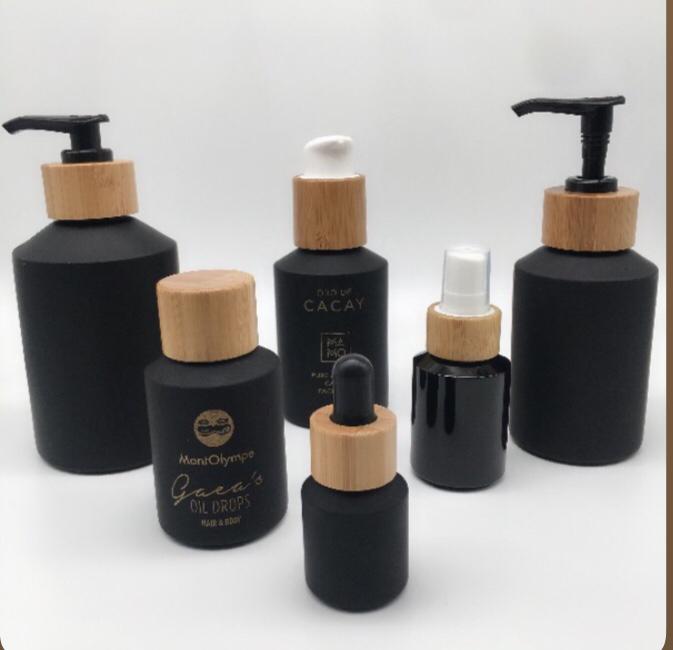 60 stks 120 ml zwart mat glas  - Luxury Skincare Mask recensie en prijs