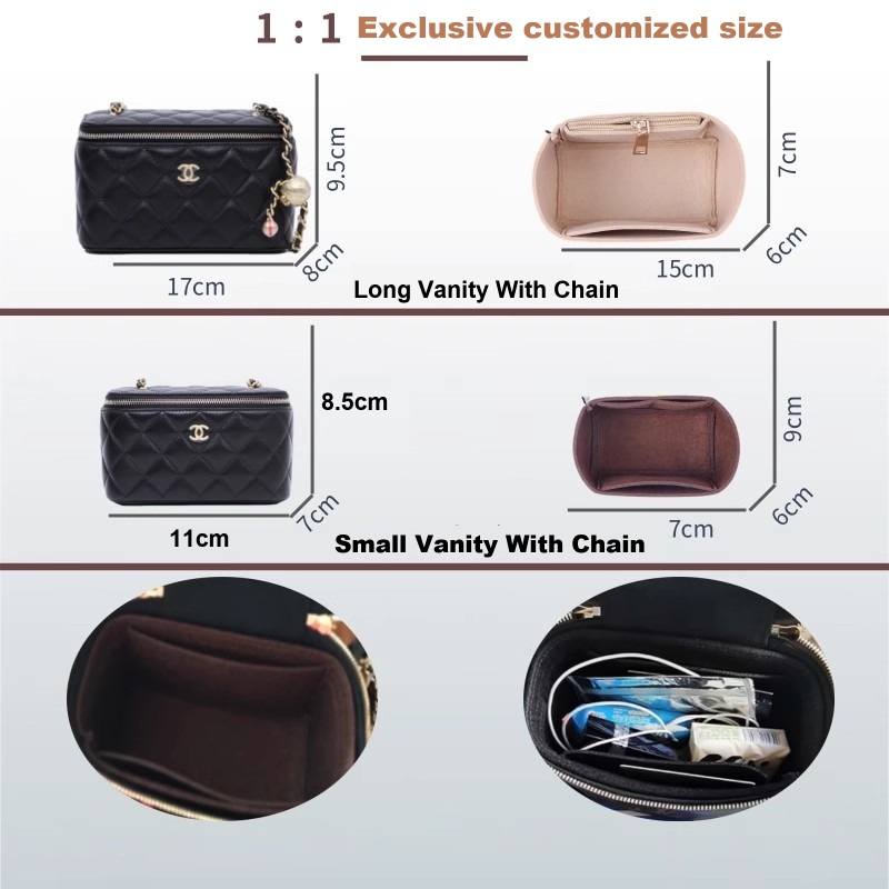 Vilten inzettasorganisator voo - Luxury Skincare Containers recensie en prijs