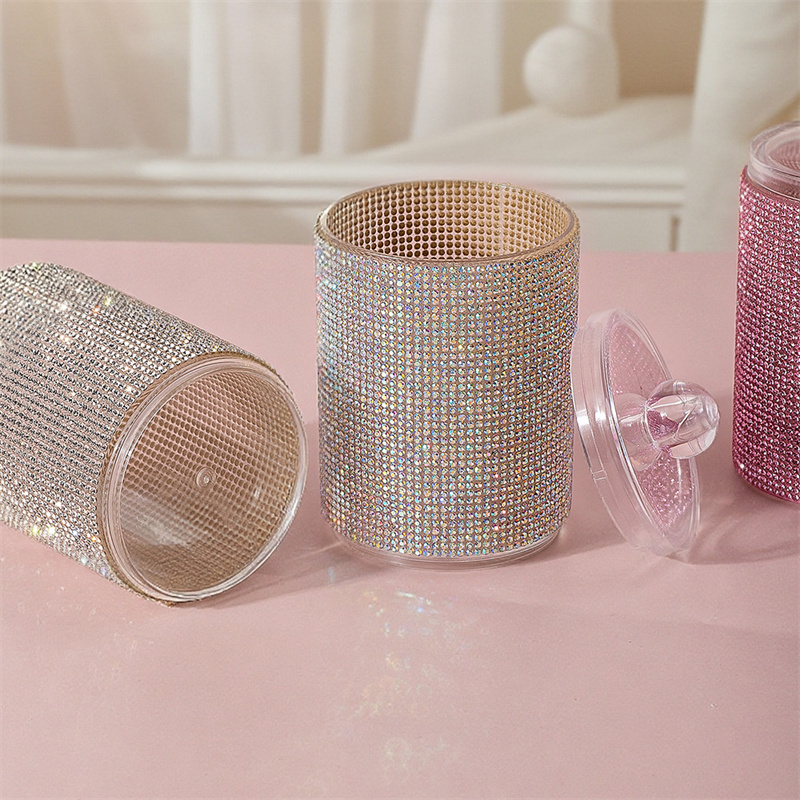 Luxe diamanten wattenstaafjes  - Luxury Skincare Containers recensie en prijs