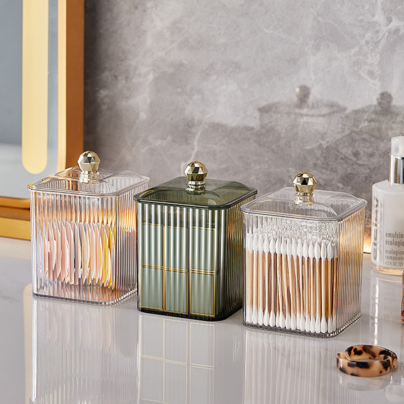 Lichte luxe doorzichtige watte - Luxury Skincare Containers recensie en prijs