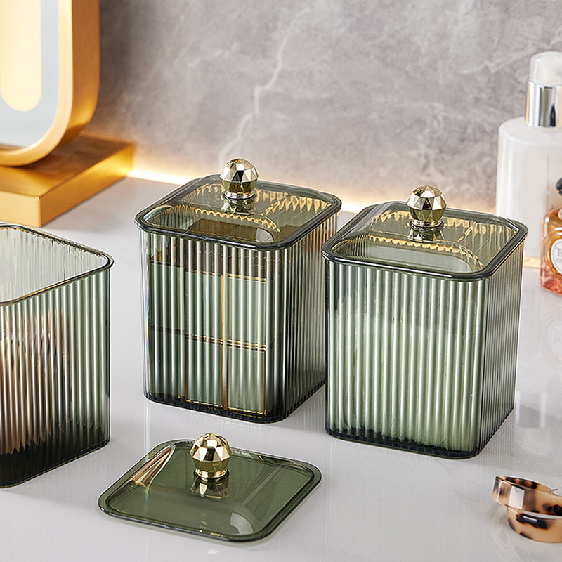 Lichte luxe doorzichtige watte - Luxury Skincare Containers recensie en prijs