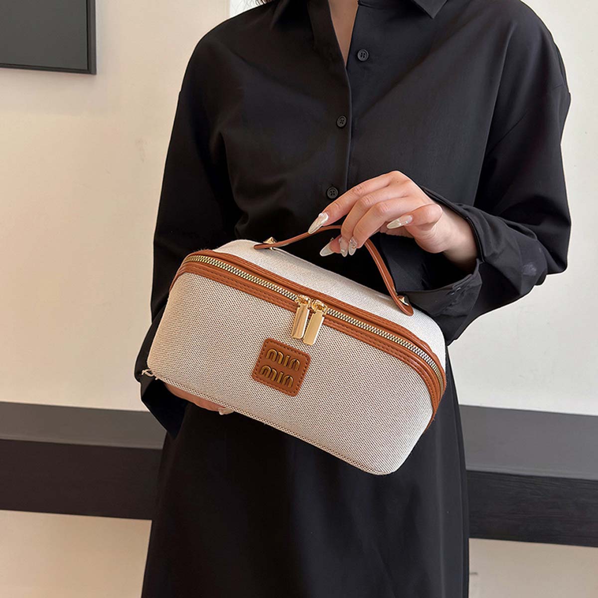 Make-up tas - Retro lichte lux - Luxury High End Skincare recensie en prijs