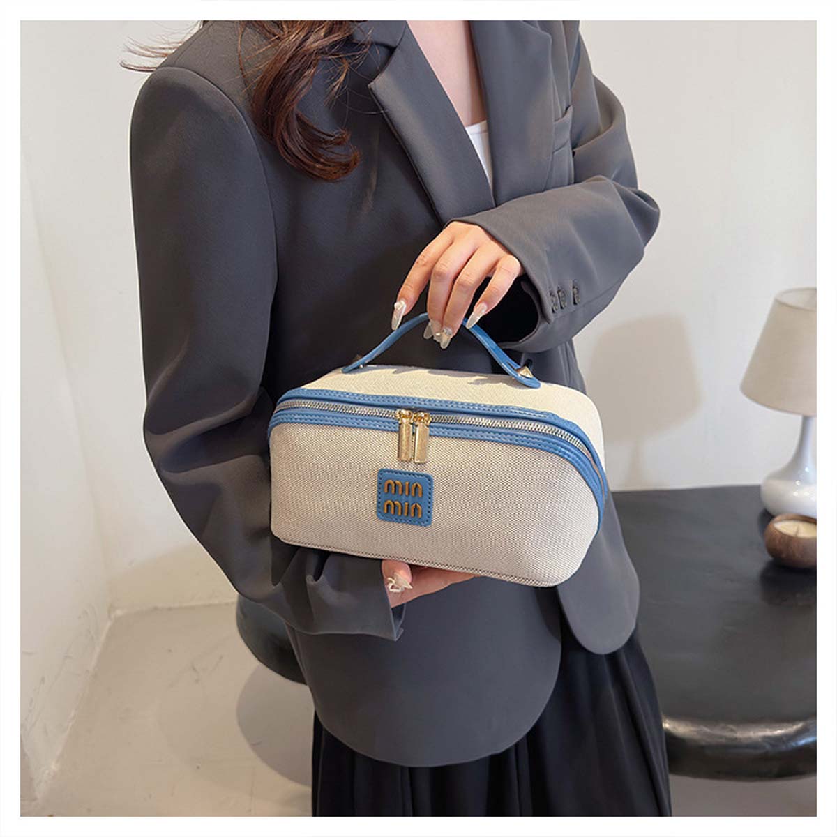 Make-up tas - Retro lichte lux - Luxury High End Skincare recensie en prijs