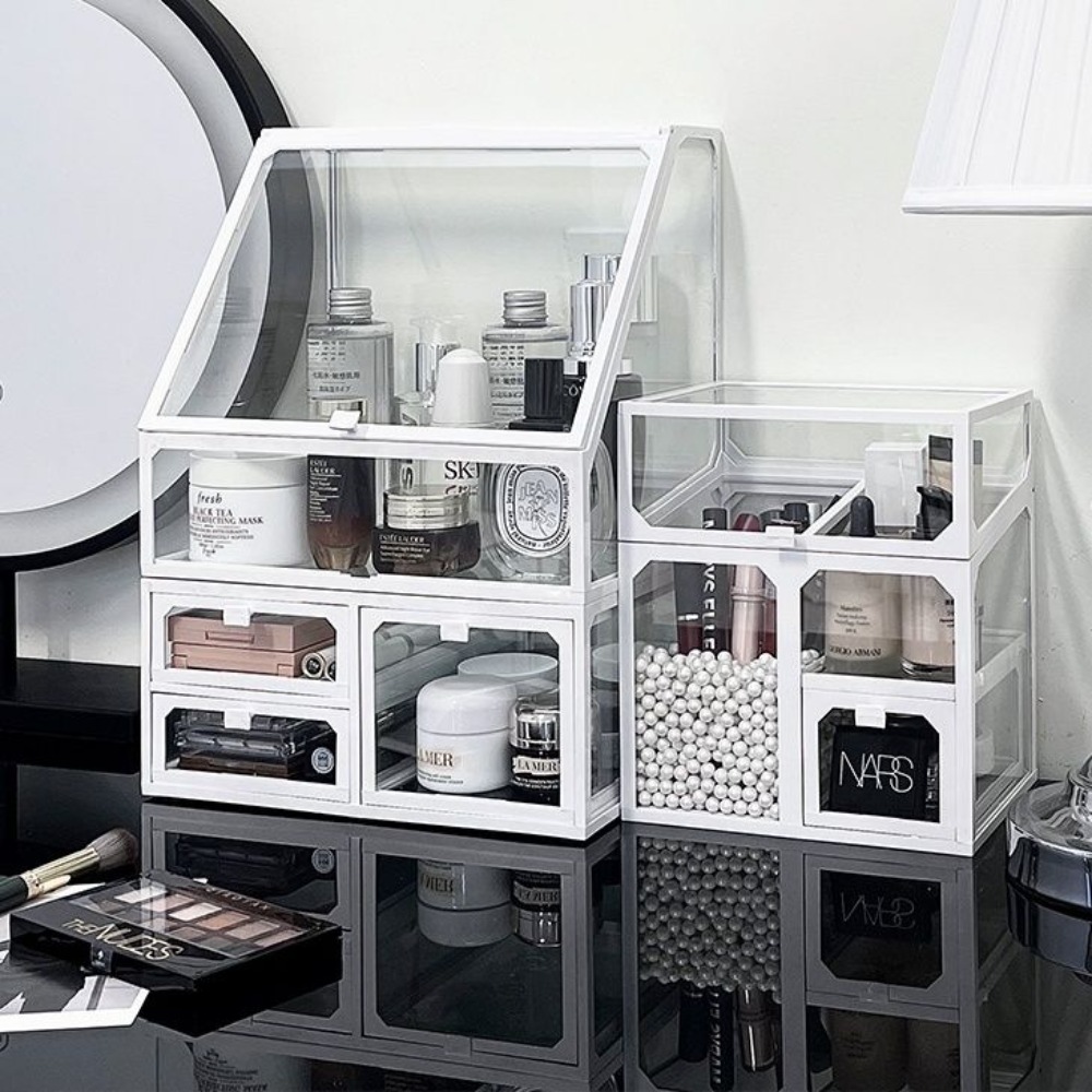 Glazen Cosmetica Opbergdoos Lu - Luxury High End Skincare recensie en prijs