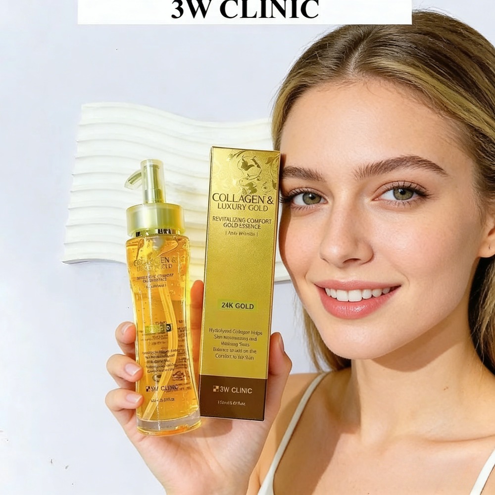 3WCLINIC Collageen & Luxe Goud - Luxury Skincare In Korea recensie en prijs