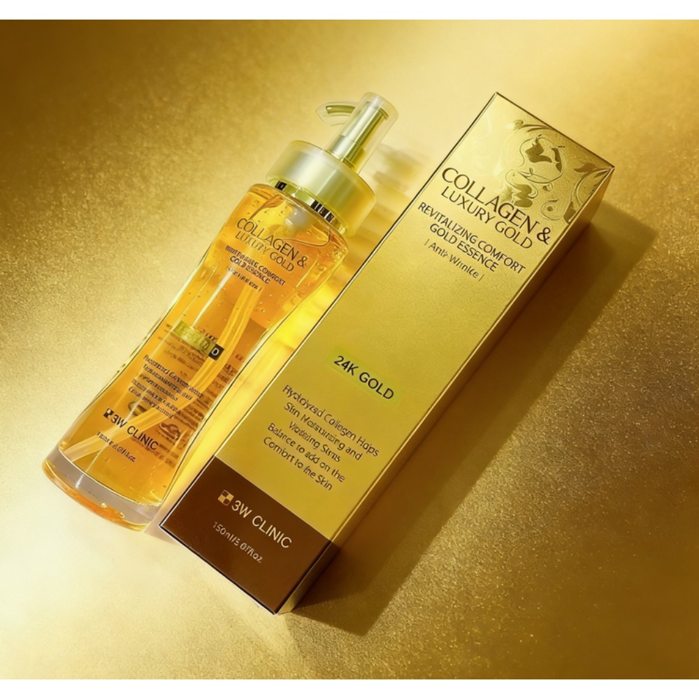 3WCLINIC Collageen & Luxe Goud - Luxury Skincare In Korea recensie en prijs
